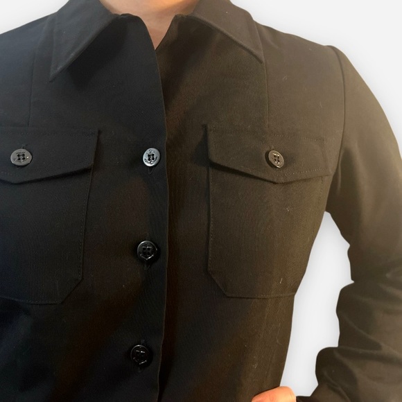 Heavy Weight Tailored Women’s Button Down Shirt, Small, Deadstock - Picture 2 of 9